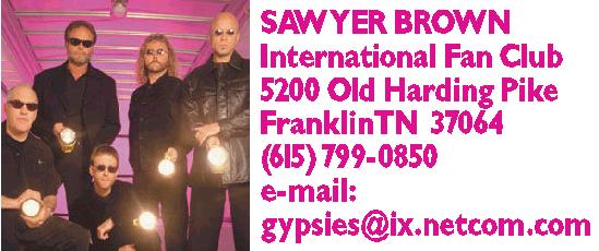 Sawyer Brown International Fan Club